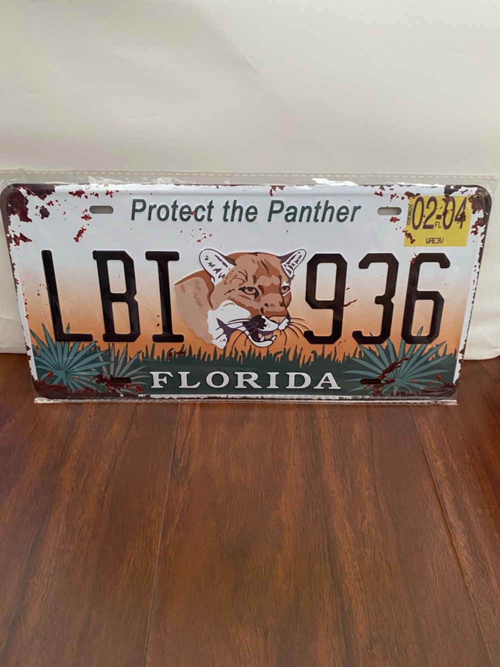 Florida License Plate